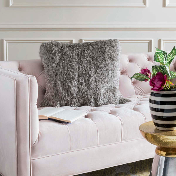 Safavieh Safavieh Chic Shag Pillow Silver