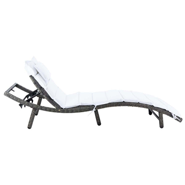 Safavieh Safavieh Colley Sunlounger - Grey Brown