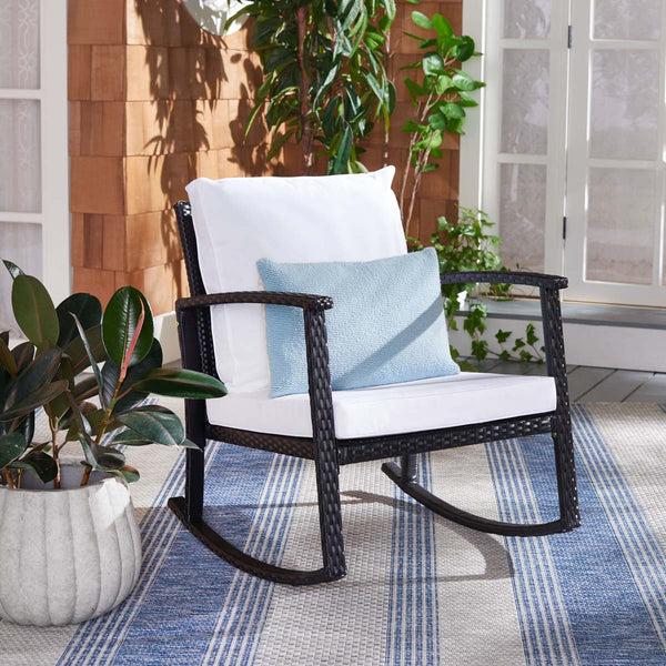Safavieh Safavieh Daire Rocking Chair - Black / White