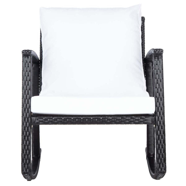 safavieh Safavieh Daire Rocking Chair - Black / White