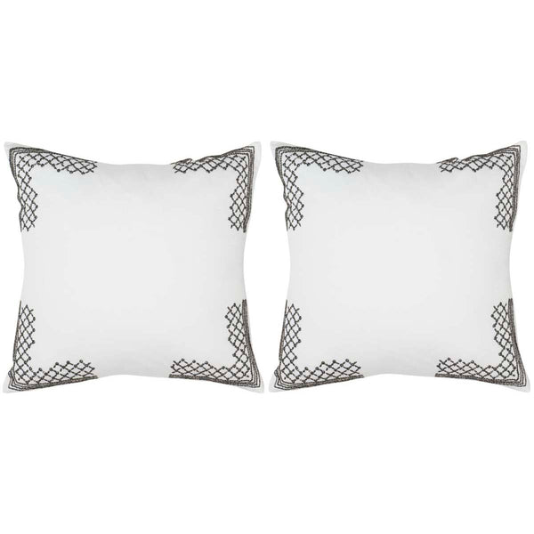 Safavieh Safavieh Edgy Metals Pillow - GunMetal