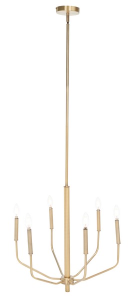Safavieh Safavieh Eirene Chandelier - Antique Brass