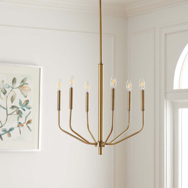 Safavieh Safavieh Eirene Chandelier - Antique Brass