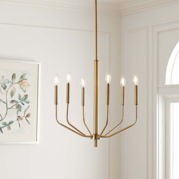 Safavieh Safavieh Eirene Chandelier - Antique Brass