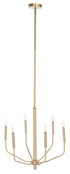 safavieh Safavieh Eirene Chandelier - Antique Brass
