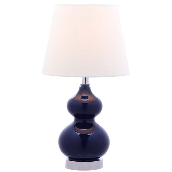 Safavieh Safavieh Eva Double Mini Table Lamp-Navy