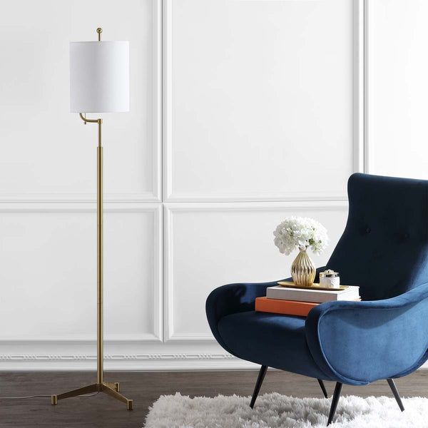 Safavieh Safavieh Ezekiel Floor Lamp-Brass Gold