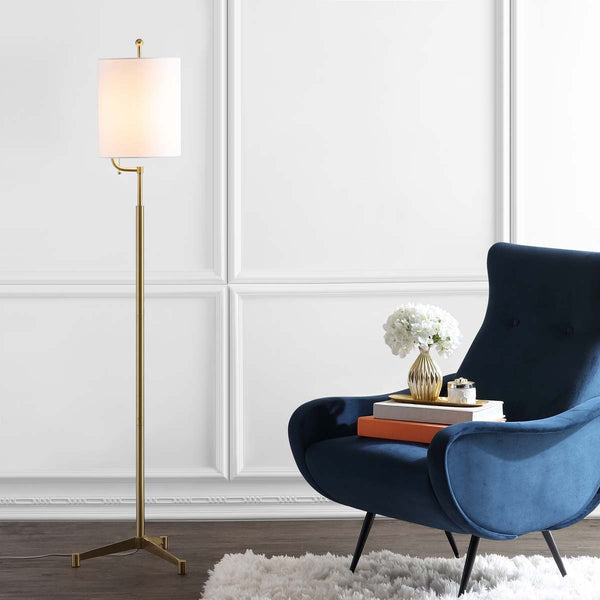 Safavieh Safavieh Ezekiel Floor Lamp-Brass Gold