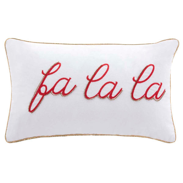 safavieh Safavieh Fa La La Pillow - Ivory/Red