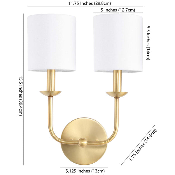 Safavieh Safavieh Ferrara Wall Sconce - Gold