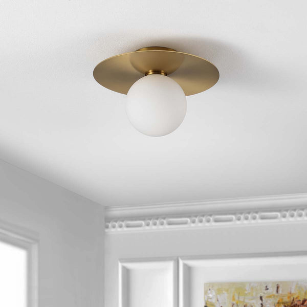 Safavieh Safavieh Finlay Flush Mount - Painted Gold