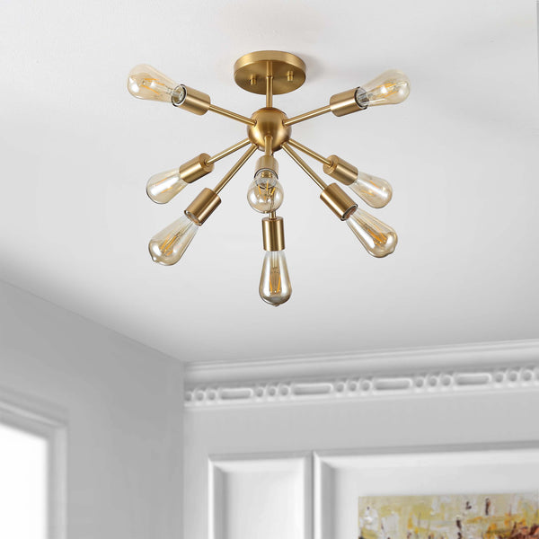 Safavieh Safavieh Gannet Flush Mount - Brass Gold
