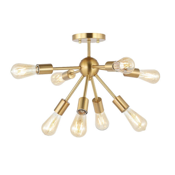 Safavieh Safavieh Gannet Flush Mount - Brass Gold
