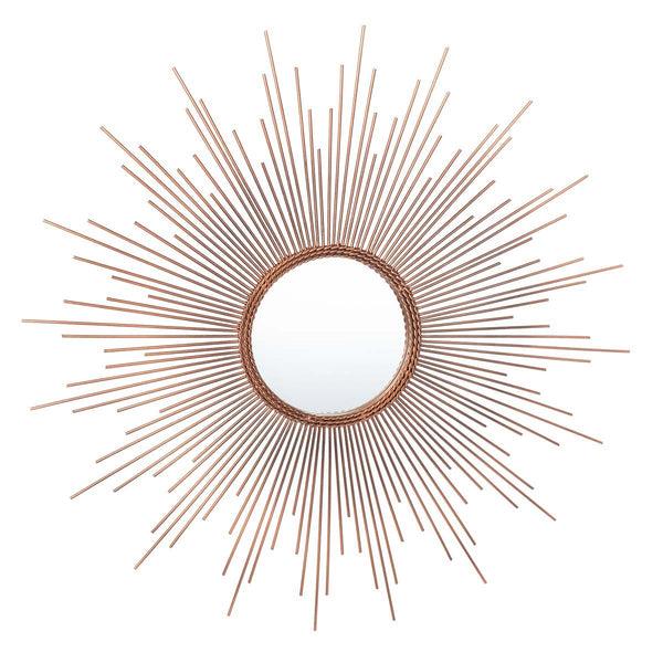 safavieh Safavieh Genevieve Sunburst Mirror - Copper