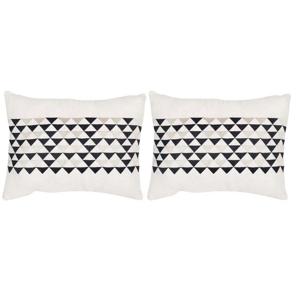 Safavieh Safavieh Geo Mountain Pillow - Slate