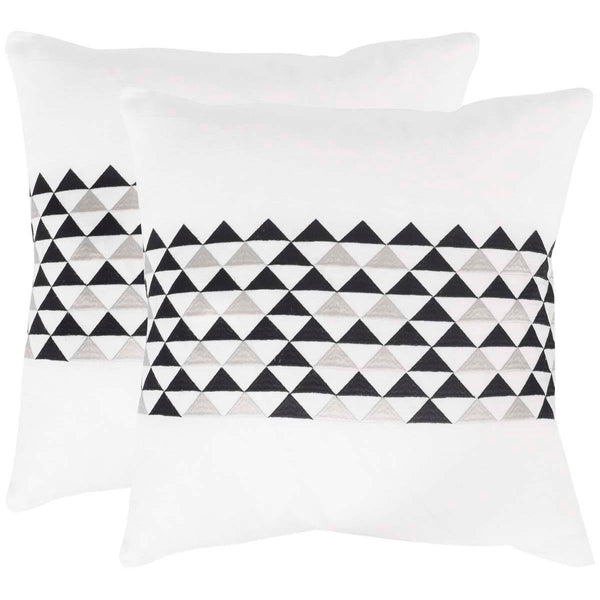 Safavieh Safavieh Geo Mountain Pillow - Slate