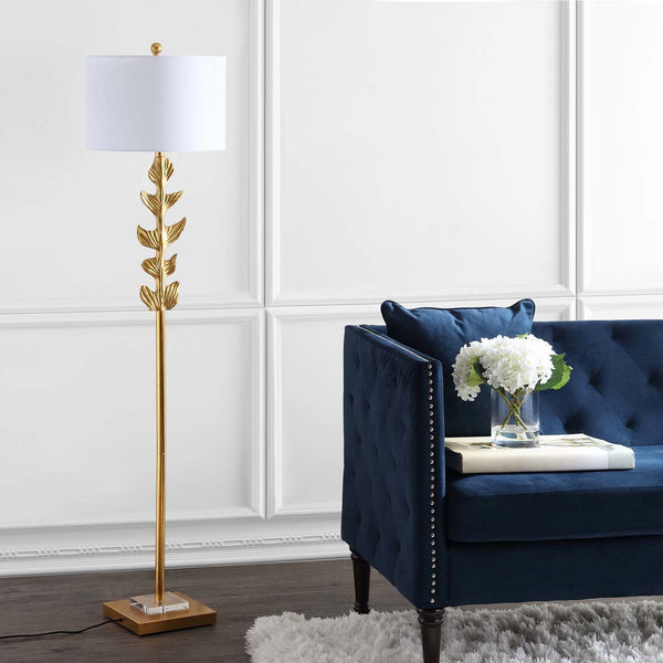 Safavieh Safavieh Georgiana Floor Lamp-Gold Leaf