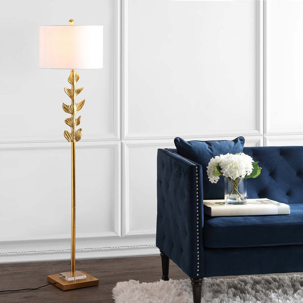 Safavieh Safavieh Georgiana Floor Lamp-Gold Leaf