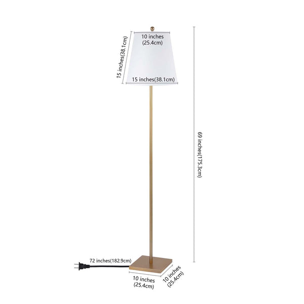 Safavieh Safavieh Geralt Floor Lamp - Gold