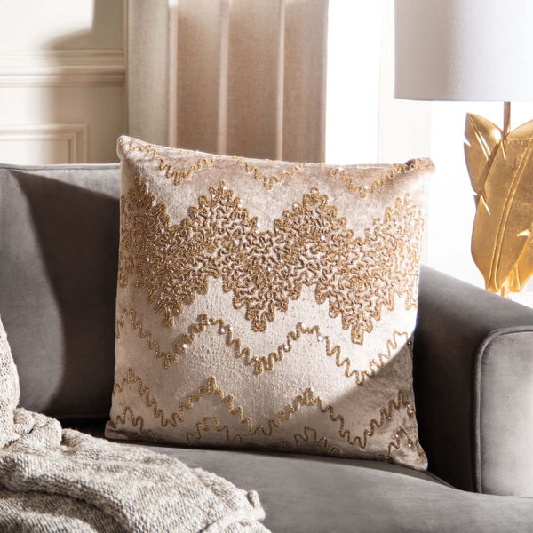 Safavieh Safavieh Gold Sparkle Pillow - Gold
