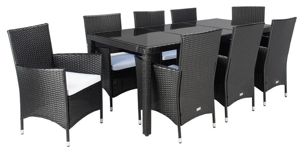 safavieh Safavieh Hailee Dining Set - Black / White