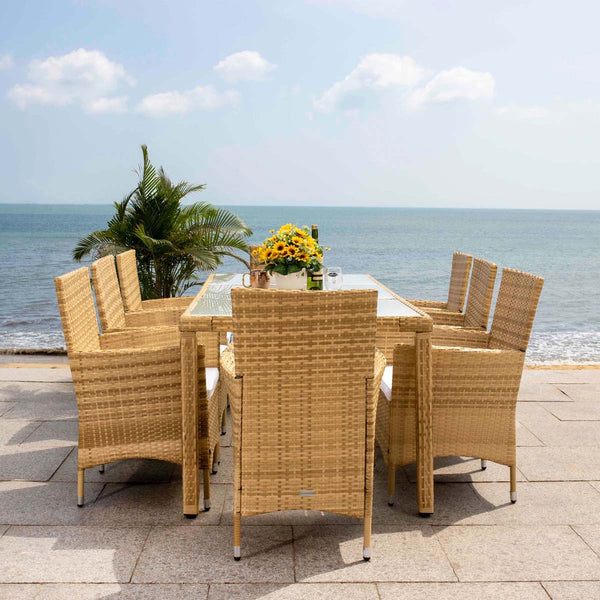 Safavieh Safavieh Hailee Dining Set - Natural / White