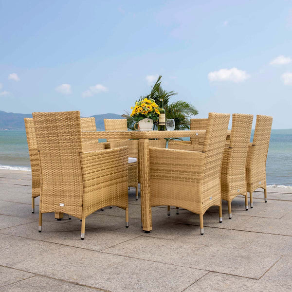Safavieh Safavieh Hailee Dining Set - Natural / White