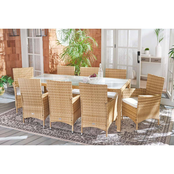 Safavieh Safavieh Hailee Dining Set - Natural / White