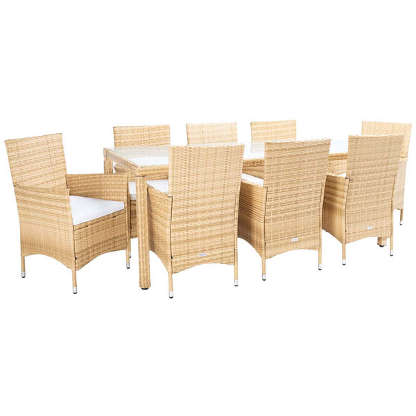 safavieh Safavieh Hailee Dining Set - Natural / White