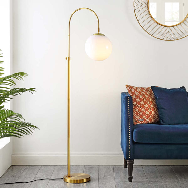 Safavieh Safavieh Hamil Floor Lamp - Brass Gold