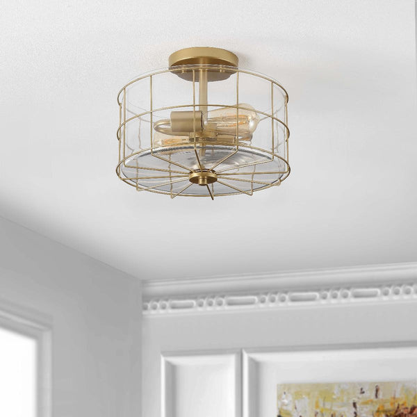 Safavieh Safavieh Hannes Flush Mount - Brass