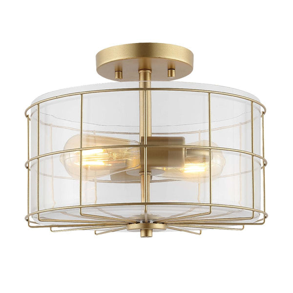 Safavieh Safavieh Hannes Flush Mount - Brass
