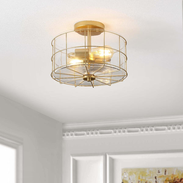 Safavieh Safavieh Hannes Flush Mount - Brass