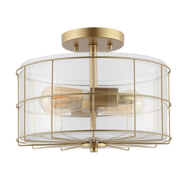 safavieh Safavieh Hannes Flush Mount - Brass