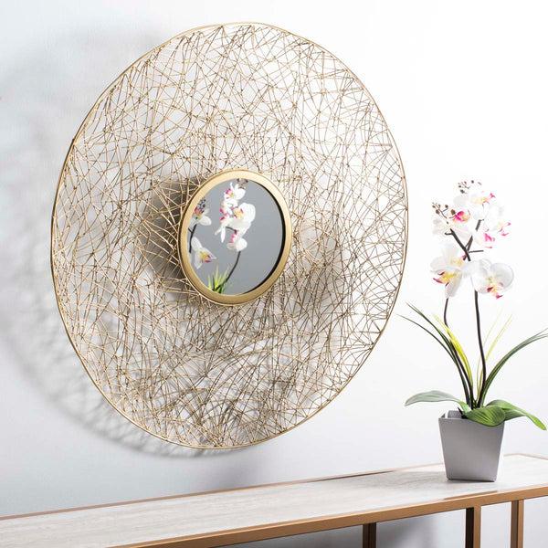 Safavieh Safavieh Harner Mirror - Shiny Brass Finish