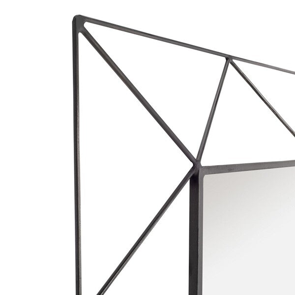 Safavieh Safavieh Heath Mirror - GunMetal