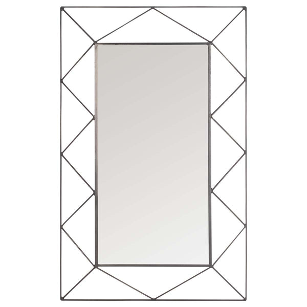 safavieh Safavieh Heath Mirror - GunMetal
