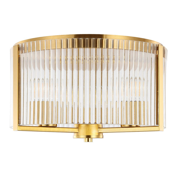 safavieh Safavieh Jetra Flush Mount Brass