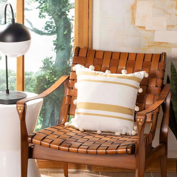 Safavieh Safavieh Jirina Pillow - White/Gold