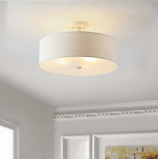 Safavieh Safavieh Jolana Flush Mount White