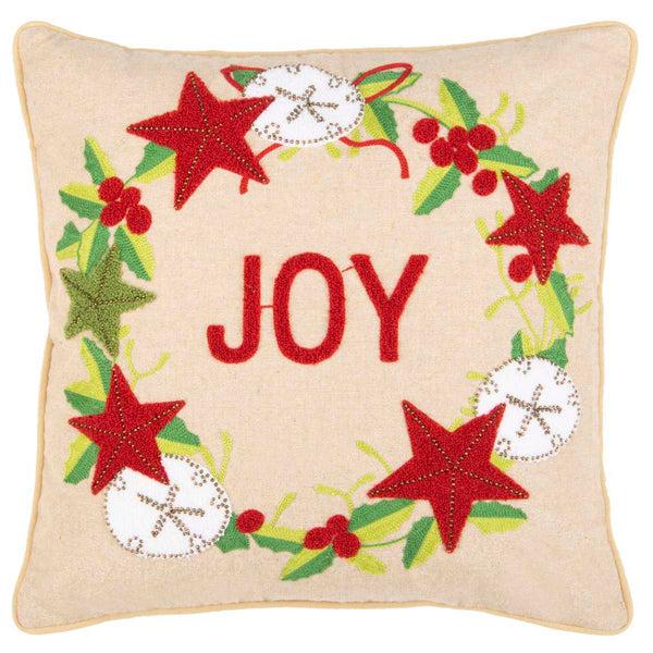 safavieh Safavieh Jolly Joy Pillow - Green/Red/Beige