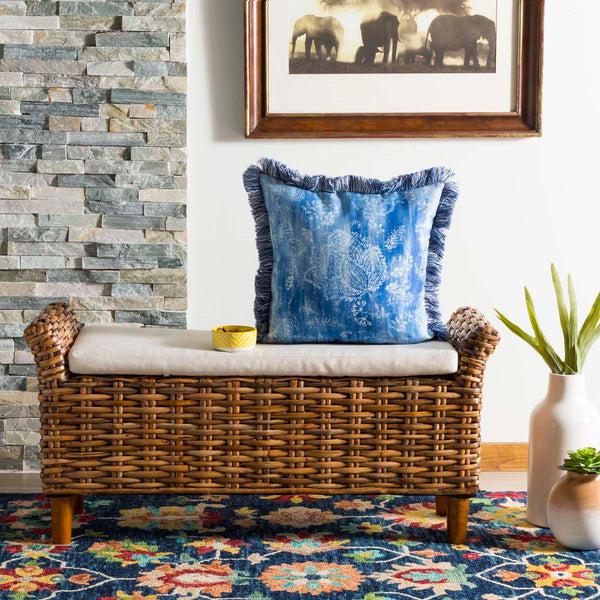 Safavieh Safavieh Kayden Pillow - Blue/Cream