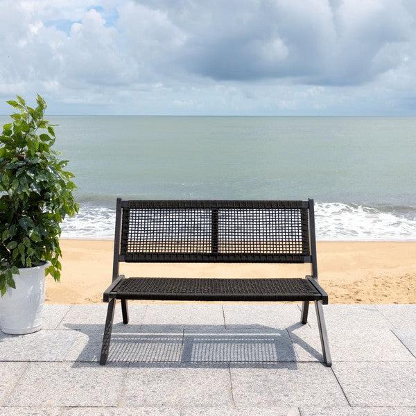 Safavieh Safavieh Kobina Outdoor Bench - Black / Black