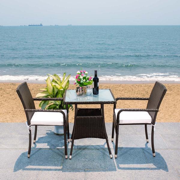 Safavieh Safavieh Laban Bistro Set - Black / White
