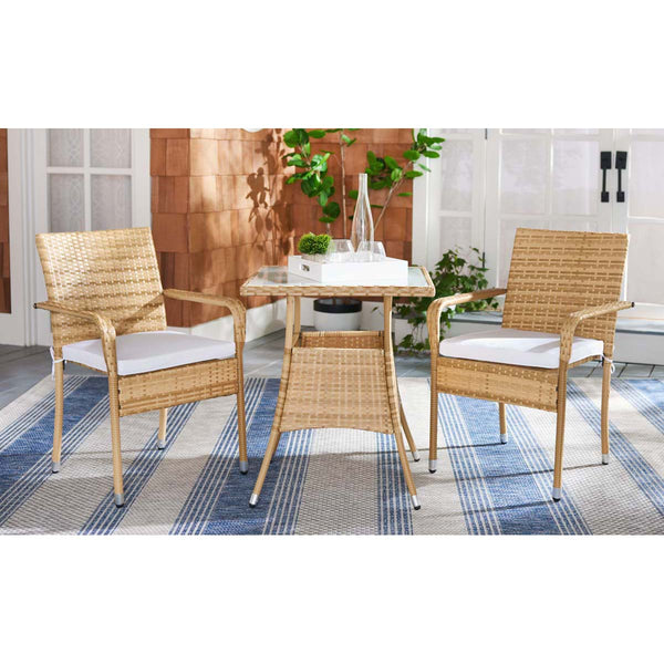 Safavieh Safavieh Laban Bistro Set - Natural / White