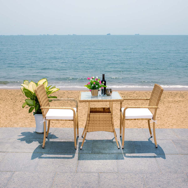 Safavieh Safavieh Laban Bistro Set - Natural / White