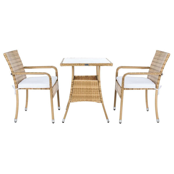 Safavieh Safavieh Laban Bistro Set - Natural / White