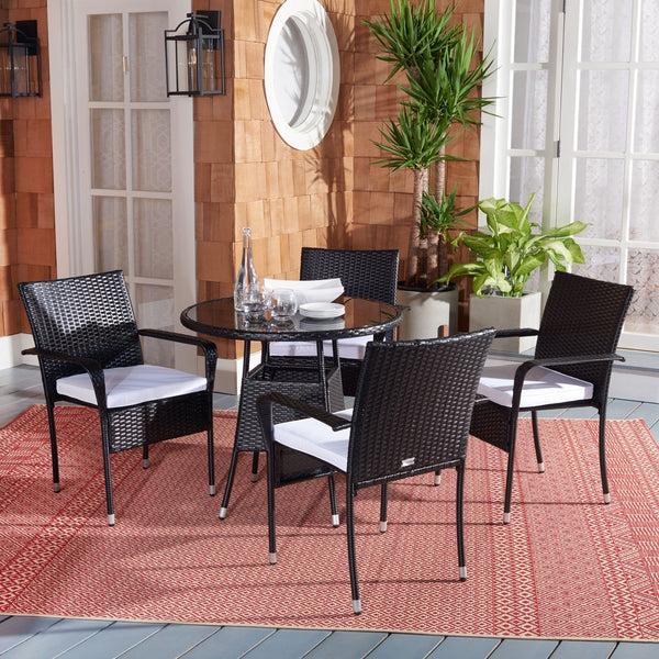 Safavieh Safavieh Laina Bistro Set - Black / White