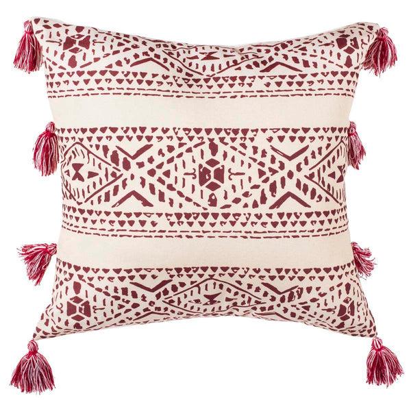 safavieh Safavieh Landria Pillow - Beige/Red