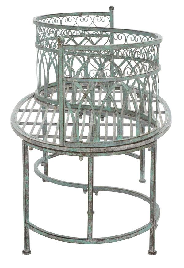Safavieh Safavieh Lara Kissing Bench - Antique Green